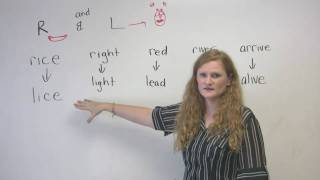 English Pronunciation  R amp L [upl. by Ecinuahs]