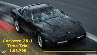 GT7  Time Trial  Dragon Trail Seaside  Chevrolet Corvette ZR1 C4  155798  Replay  Onboard [upl. by Corilla404]