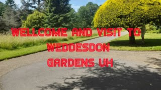 welcome and visit to weddesdon gardens uk [upl. by Aleahc]