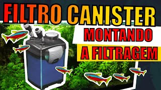 🔴COMO MONTAR FILTRAGEM NO CANISTER PRA AQUÁRIOS Mr Betta [upl. by Nyleimaj624]