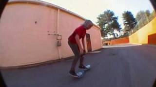 AXIS Casterboarding  Tutorial  3 Kickflip on Casterboard w Andy Ska  ripstik waveboard timberwolf [upl. by Halyhs]