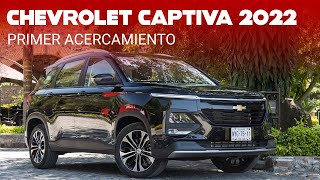 Chevrolet Captiva 2022 al volante del nuevo SUV compacto de GM motor turbo y tres filas [upl. by Emmalee522]