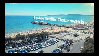 Bournemouth Beach tops Travellers Choice Awards Best Beaches 2018 [upl. by Ruosnam]