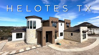 Must See INSIDE Modern Home in Helotes Texas  INTEGRITY HOMES  5Bd 4Ba 4250Sf  4K [upl. by Anerat483]