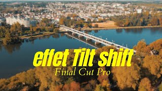 TILT SHIFT format vertical avec final cut pro  motion array [upl. by Johnna]