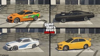 Самый быстрый Форсажный авто в GTA Online Dinka Jester Classic Dukes Annis Elegy Retro Kuruma [upl. by Tarrant724]