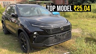 Tata Harrier Top Model 2023 On Road Price Features Interior and Exterior Review [upl. by Notniv716]