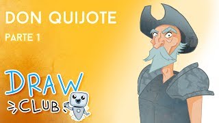 RESUMEN de DON QUIJOTE de CERVANTES  Draw My Life [upl. by Demahum]