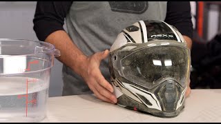 How To Clean amp Maintain Your Motorcycle Helmet at RevZillacom [upl. by Gudrun]