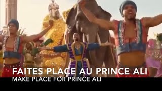 quotPrince Aliquot from Aladdin 2019  French version video  subs  trans [upl. by Younger]