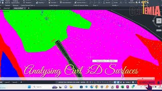 5 How to Analyze Civil 3D Surfaces  Detailed Civil 3D Tutorials Video 56 [upl. by Neeluj596]