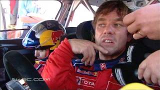 WRC Interviews Sebastien Loeb Interview Rally Corsica 2008 [upl. by Vanda]