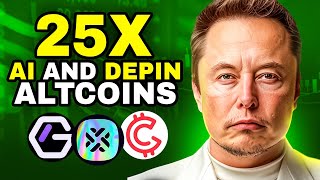 Top 6 AI Crypto Altcoins Set to Explode 10X25X Must Watch🚀 Discover the Next Big Crypto Gems [upl. by Nelad]