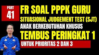 FR SOAL SITUATIONAL JUDGEMENT TEST GURU PPPK 2023 PART 41 [upl. by Saenihp646]