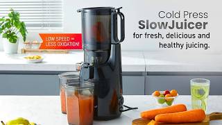 Elite Gourmet EJX320 Cold Press Juicer  Masticating Slow Juice Extractor  Elite Gourmet Juicer [upl. by Enecnarf]