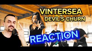 VINTERSEA  Devils Churn Official Music Video reaction [upl. by Mano]