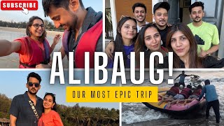 Alibaug Vlog  Our Most Epic Trip Must Do Water Sports at Kashid Beach  Alibaug Travel Guide 2N3D [upl. by Queen]