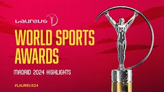 Laureus World Sports Awards – Madrid 2024  Highlights [upl. by Ifill868]