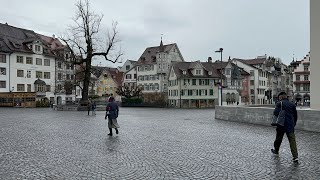 🇨🇭WALKING TOUR SWITZERLAND  ST GALLEN CITY🇨🇭 [upl. by Sumaes796]