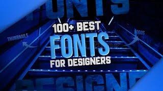 100 Best Font Pack  Pixellab Fonts Pack Download 2022  Fonts For Thumbnails  Fonts Pack [upl. by Eimaraj]