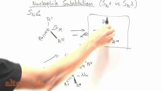 Nucleophile Substitution  Vergleich SN1 und SN2 [upl. by Nylassej]