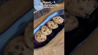 Episode 2  Banana Cookies  homemadecookies healthycookies bananacookies cookiesrecipe [upl. by Llenrup]