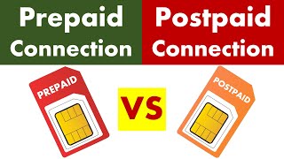 Differences between Prepaid and Postpaid Connection [upl. by Leasia371]