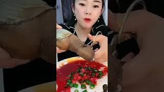 Chinese Girl Eat Geoduck Mukbang Delicious Seafood 21  Mukbang Geoduck Eating Show [upl. by Falconer]