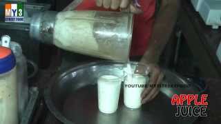 APPLE JUICE  Rajahmundry Street Foods  ANDHRA STREET FOOD street food [upl. by Griz]