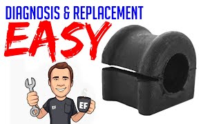 SWAY BAR BUSHINGS  Professional Sound Diagnosis amp Replacement [upl. by Renee]