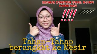 Cara Kuliah di MESIR  BONUS Soal² Ujian Test  Perbedaan Beasiswa amp NonBeasiswa Cairo [upl. by Angelia328]