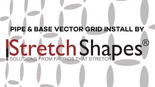 Vector Grid Pipe and Base Installation – Stretch Shapes [upl. by Stav839]