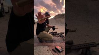 50cal Raufoss round slaps hard 50bmg army 50cal [upl. by Norrahs]