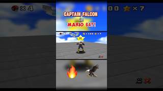 Captain Falcon 64 🔥🦅 shorts gaming supermario64 fzero falconpunch [upl. by Hauhsoj]