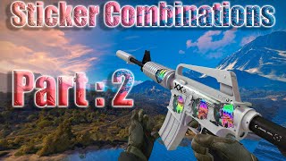 Best M4A1S Printstream Sticker Combinations 2022 Edition PART 2 [upl. by Eatnhoj880]