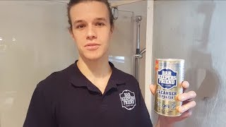 Bar Keepers Friend Guide to Removing Residue from Shower Doors [upl. by Rimaa]