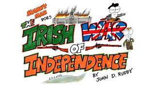 Irish War of Independence in 12 Minutes  Manny Man Does History [upl. by Norvall]