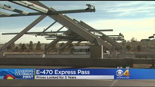 E470 Tolls To Be Frozen For Toll Pass Holders [upl. by Acirne]