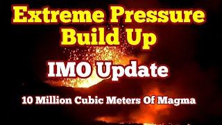 Extreme Pressure Build Up 10 Million Cubic Meters Of Magma Iceland KayOne Volcano Eruption Update [upl. by Dyane]