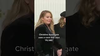 Christina Applegates last awards show as an actress shorts christinaapplegate sagawards ms fy [upl. by Konstantine]