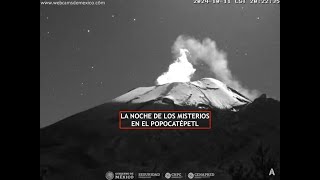 🛸 POPOCATÉPETL  ¡Cazadores La noche no los oculta El Volcán EnVivo [upl. by Lekim]