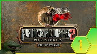 Panzer Corps 2 War Stories  Fall of Poland Part 1 [upl. by Ahsa]