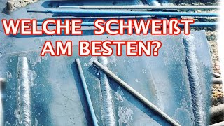 Elektrodenschweißen  Welche schweißt am besten Günstig oder teuer [upl. by Noda]