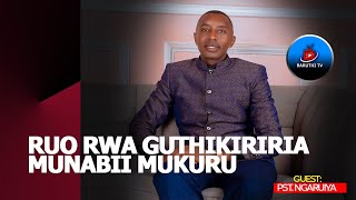 Ruo rwa guthikiriria munabii mukuru  Pst Ngaruiya [upl. by Volney]