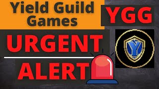 YGG Token Coin Yield Guild Games Price News Today  Latest Price Prediction and Technical Analysis [upl. by Herra]