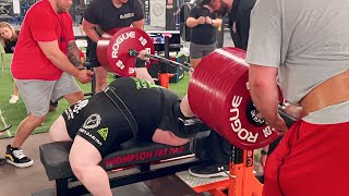 Bench Press World Record Was Broken 636 Kg1400 Lbs [upl. by Isabelita657]