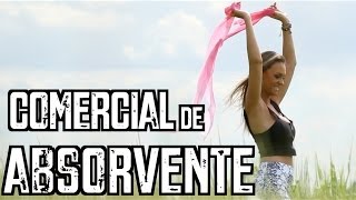 Comercial de Absorvente  DESCONFINADOS [upl. by Tremain]