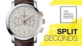 Split Seconds The Watch Insider  The Vacheron Constantin Patrimony Traditionnelle Chronograph [upl. by Eseret]