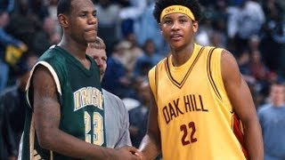 High School 12122002 StVincent StMarys vs Oak Hill Academy LeBron James [upl. by Fleta]