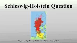 Schleswig Holstein Question [upl. by Elsi594]